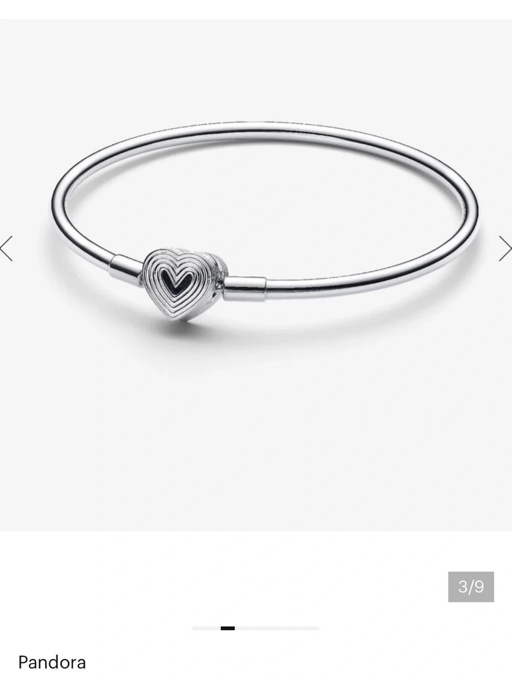 Pandora “Radiating Hearts” Bangle- NWT - Picture 6 of 9